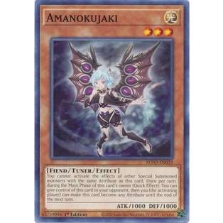 Thẻ bài Yugioh - TCG - Amanokujaki / BLVO-EN033'
