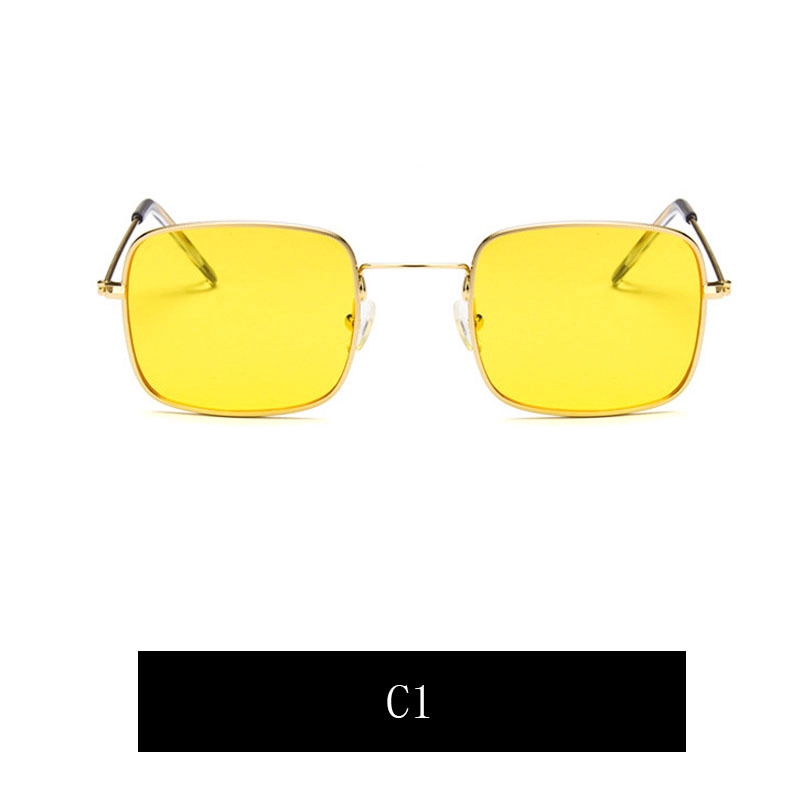 Kính mát gọng chữ nhật màu kẹo thời trang cho nam nữ | BigBuy360 - bigbuy360.vn