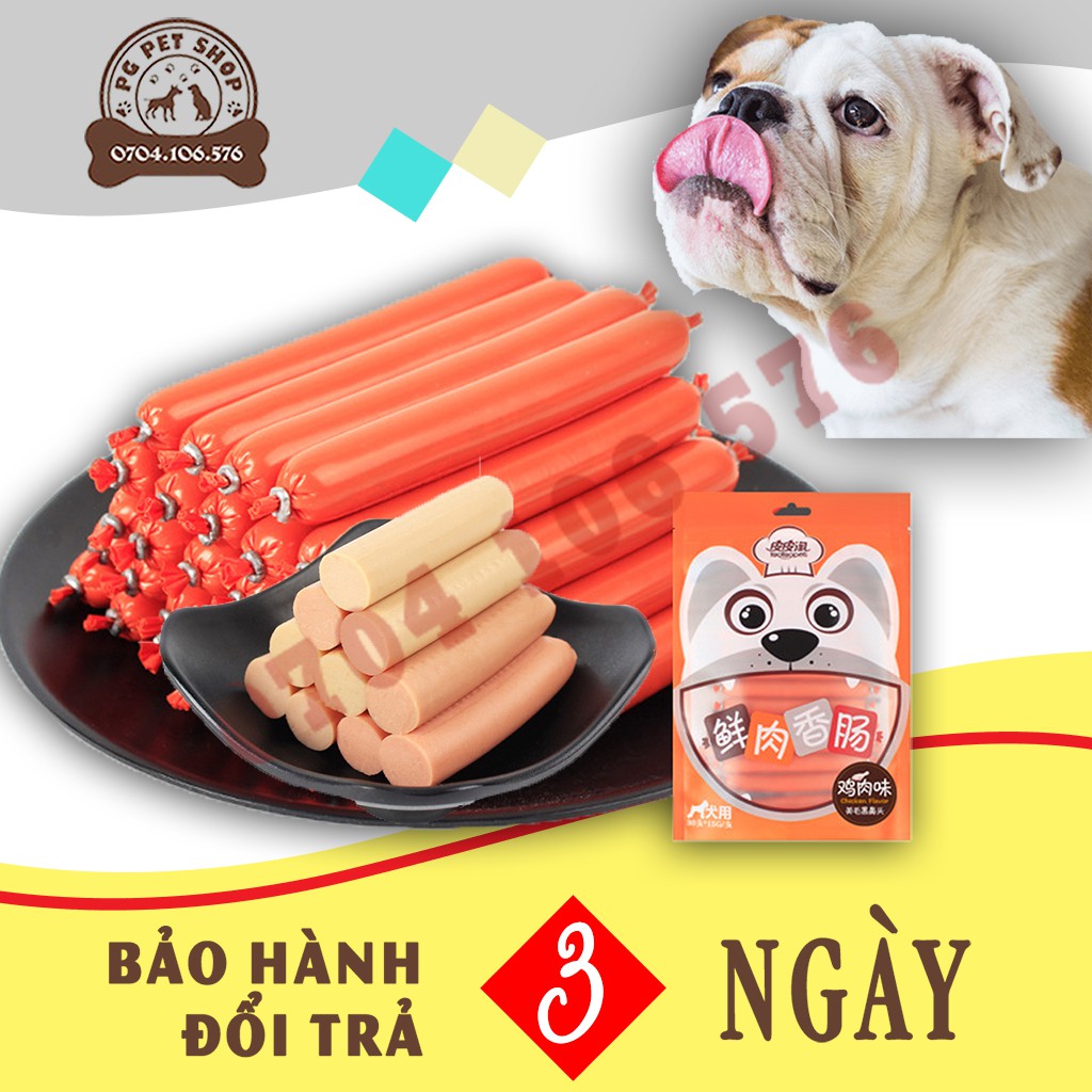 [FREESHIP - HÀNG LOẠI 1] Xúc Xích Chó Taotaopets (lẻ 1 cái) – Bổ Sung Vitamin Và Các Chất Dinh Dưỡng – TA13