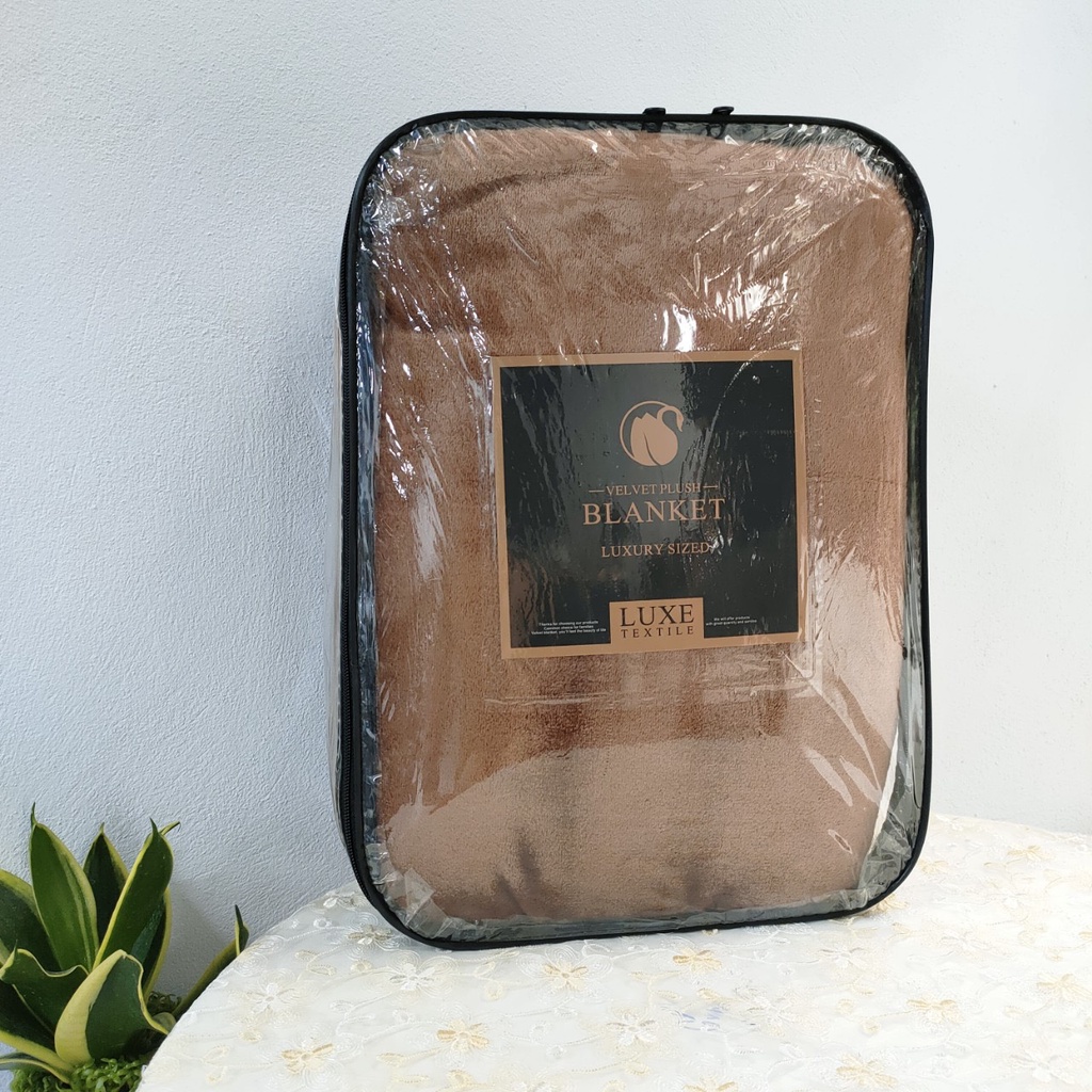 Chăn lông tuyết Blanket loại dày chính hãng siêu mềm mịn ấm ngay khi đắp