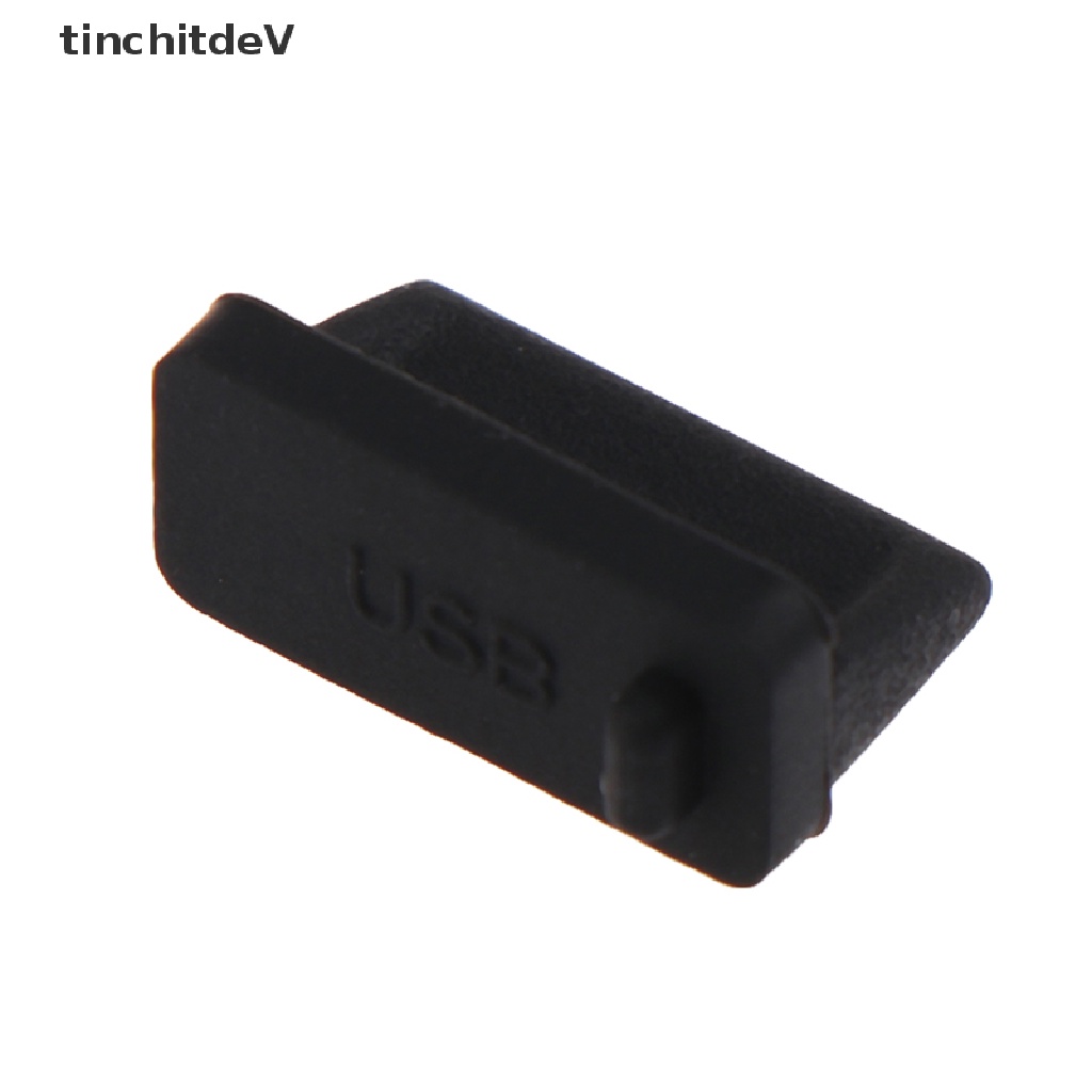 Set 20 Nút Nhựa Bịt Ổ Cắm USB Chống Bụi Bảo Vệ An Toàn