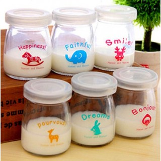 [FREESHIP] COMBO 12 HỦ THỦY TINH LÀM SỮA CHUA, YOGURT