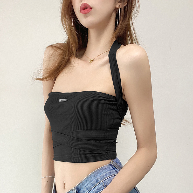 Áo dệt kim DUNEA thiết kế hở lưng quyến rũ thời trang cho nữ