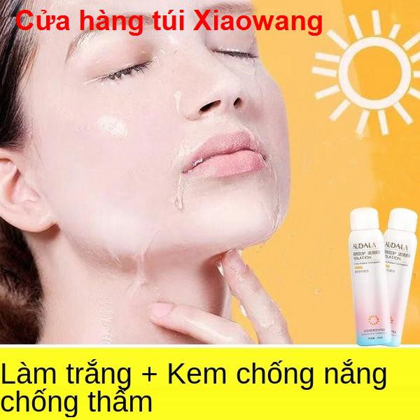 dầu lavenderXịt chống nắng chính hãng làm trắng, dưỡng ẩm ẩm, cấp nước- bằng chứng, không thấm mồ hôi, tia cực tím l