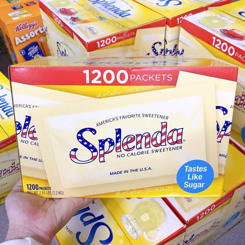 Đường ăn kiêng giảm cân Splenda chính hãng USA Date 5/2025