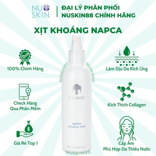 Xịt khoáng dưỡng ẩm Nuskin NaPCA Moisture Mist chống lão hóa 250ml