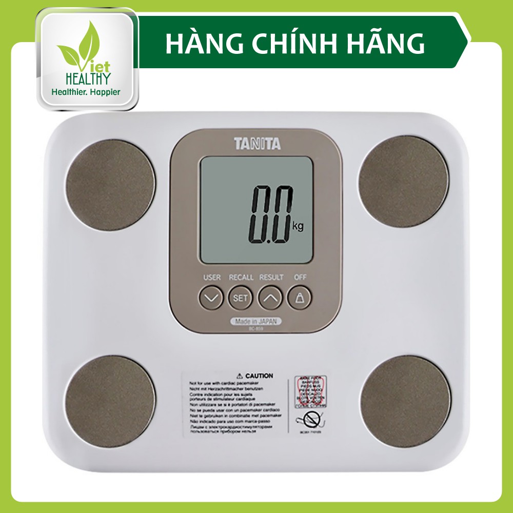 Cân sức khỏe BC859 TANITA của Nhật Màu Xanh