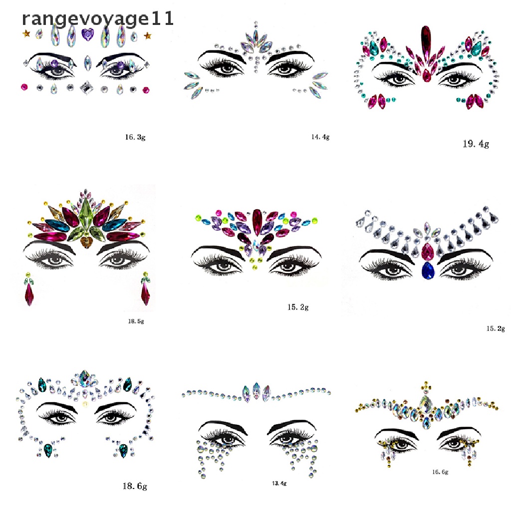 Đá 3D Lấp Lánh Xinh Xắn Dùng Trong Trang Điểm [vn]