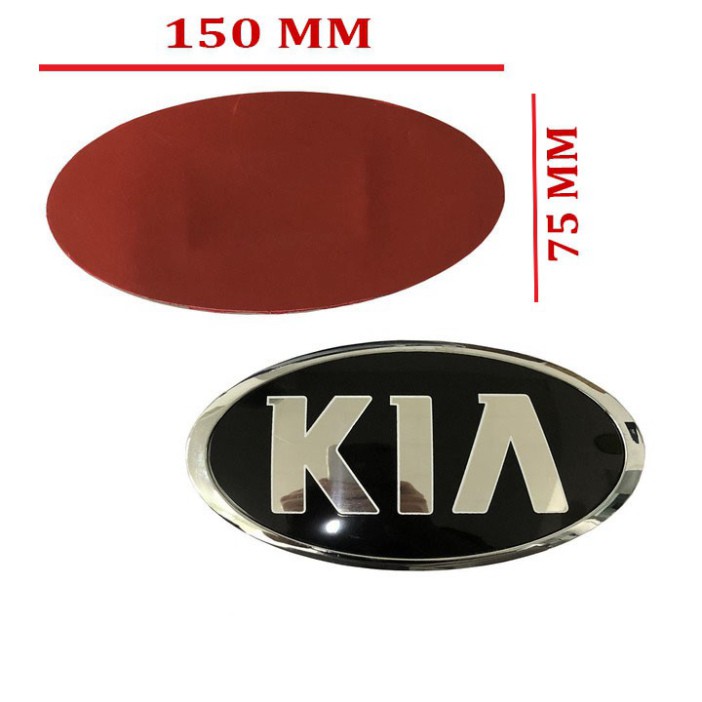 Sản Phẩm Logo biểu tượng dán trước và sau xe ô tô hãng xe KIA