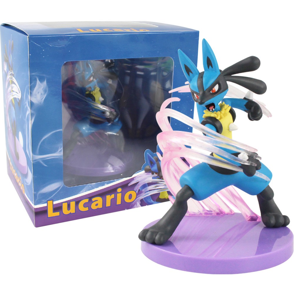 Mô Hình Đồ Chơi Nhân Vật lucario mega evolution aura