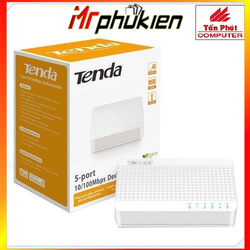 Bộ Chia Mạng 5 Port Tenda S105 - MrPhukien