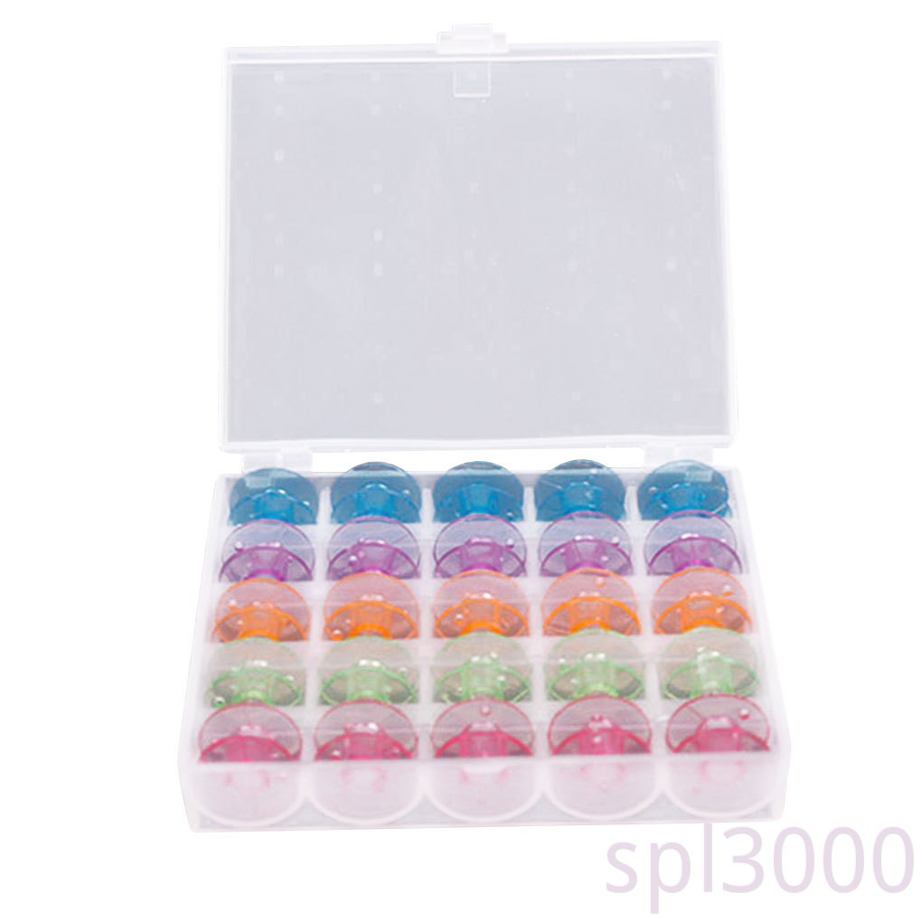 Hộp Đựng 25 Suốt Chỉ Bằng Nhựa
