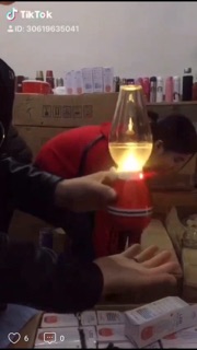 Đèn thần thổi là sáng thổi là tắt