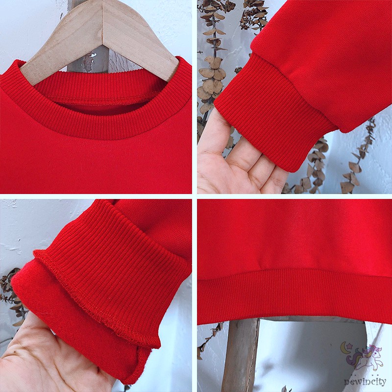 Áo len dáng rộng đáng yêu phong cách Giáng Sinh cho bé