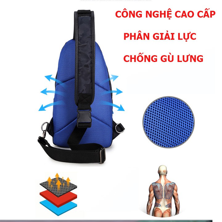 Túi Đeo Chéo Nam Nữ Thời Trang Ohazo! - T02 Hình Ngộ Nghĩnh Cực Col và Sành điệu