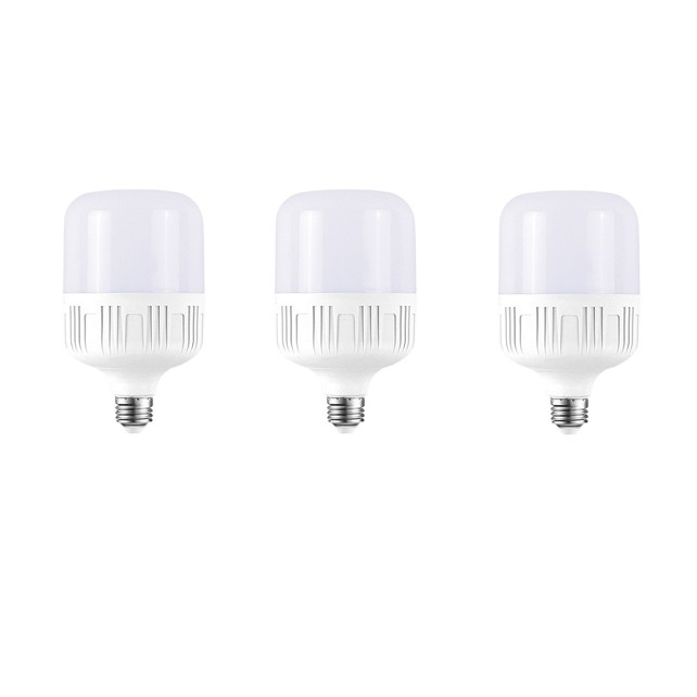 Bộ 3 bóng đèn led búp trụ 5w kín nước siêu bền