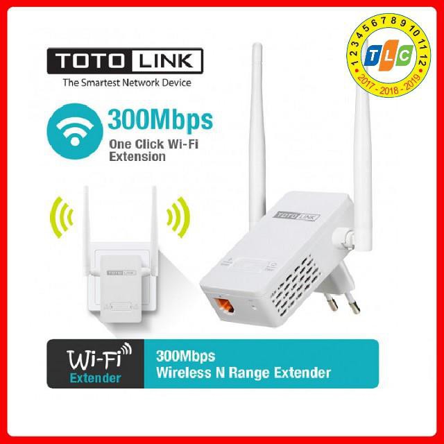 Bộ kích sóng Wifi TotoLink EX200 Chuẩn tốc độ 300Mbps