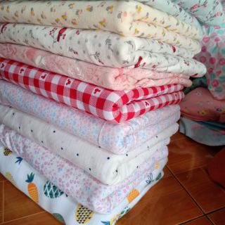 Combo  vải cotton giấy