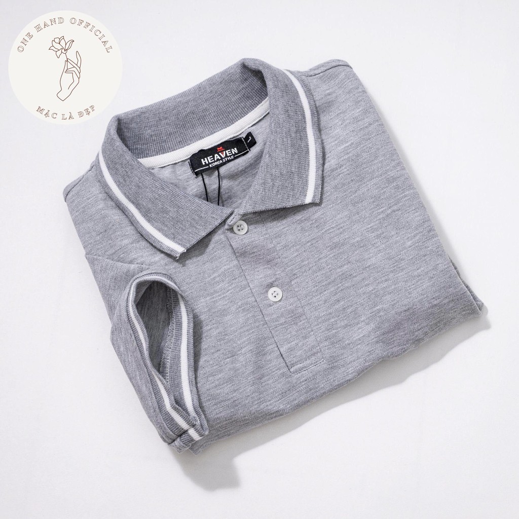 Áo Polo Viền 1𝖍𝖆𝖓𝖉 Áo Thun Nam Cổ Bẻ Có Viền Trang Trí Chất Đẹp, Dáng Trơn Dễ Phối Đồ, Phong Cách - Mặc Là Đẹp - Mã PL