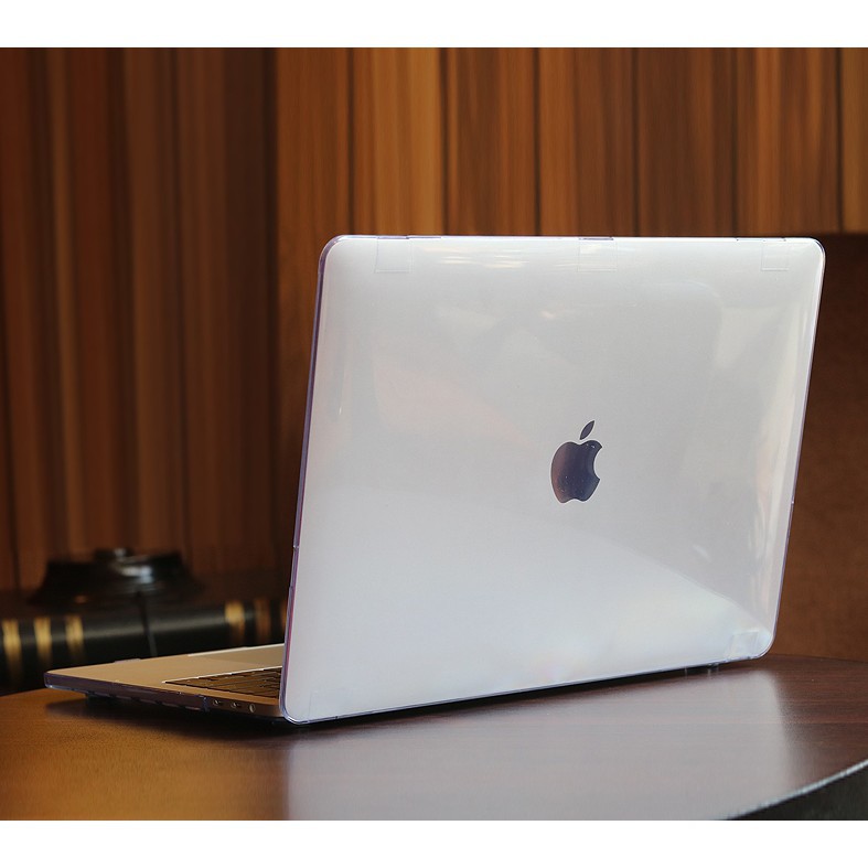 Ốp Macbook , Case bảo vệ cho Macbook trong suốt (Tặng kèm Nút chống bụi + bộ chống gãy sạc)