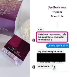 Kem nám MAXCLINIC Hàn Quốc