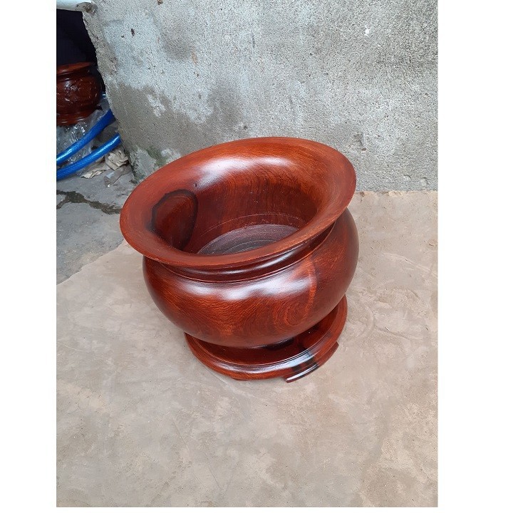Mỹ Nghệ Bắc Ninh  Bát nhang gỗ hương trung