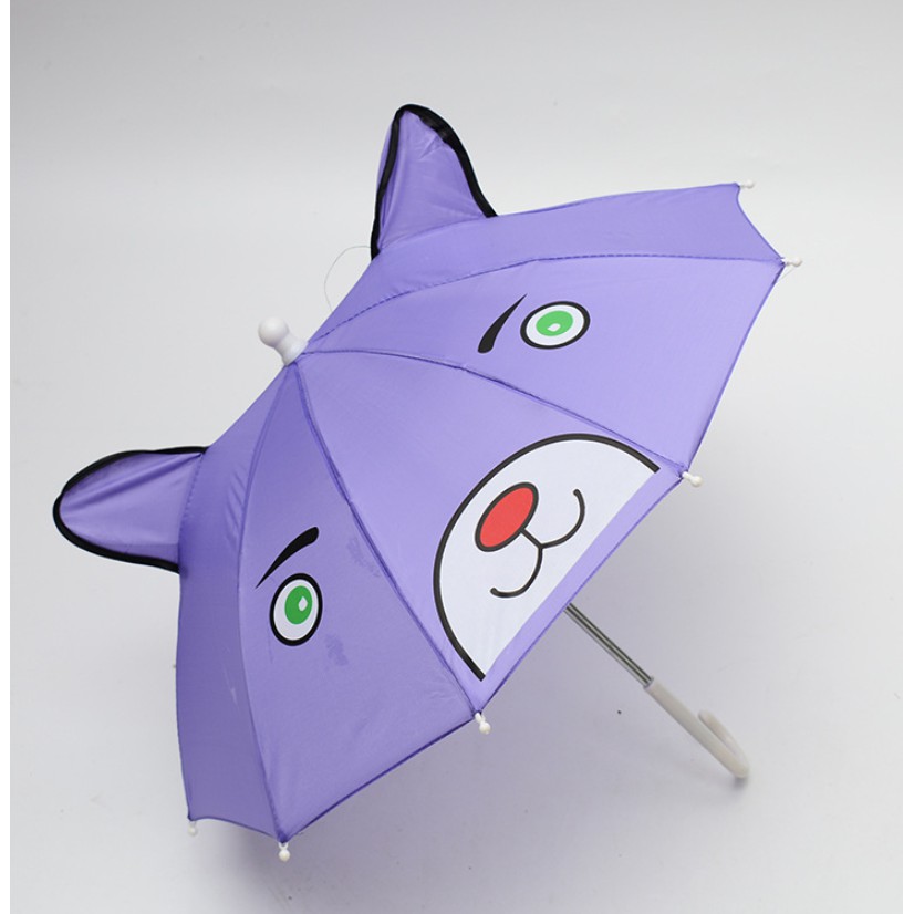 Ô Dù Hình Tai Mèo Họa Tiết Đáng Yêu Cho Bé - Ô Múa Tai Mèo