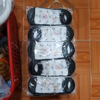 Combo 10 đôi tất hài ren công chúa