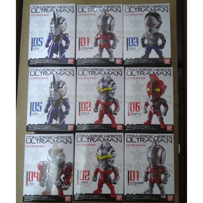Mô Hình Nhân Vật Bandai Figure Ultraman Converge - Hero's Ultraman