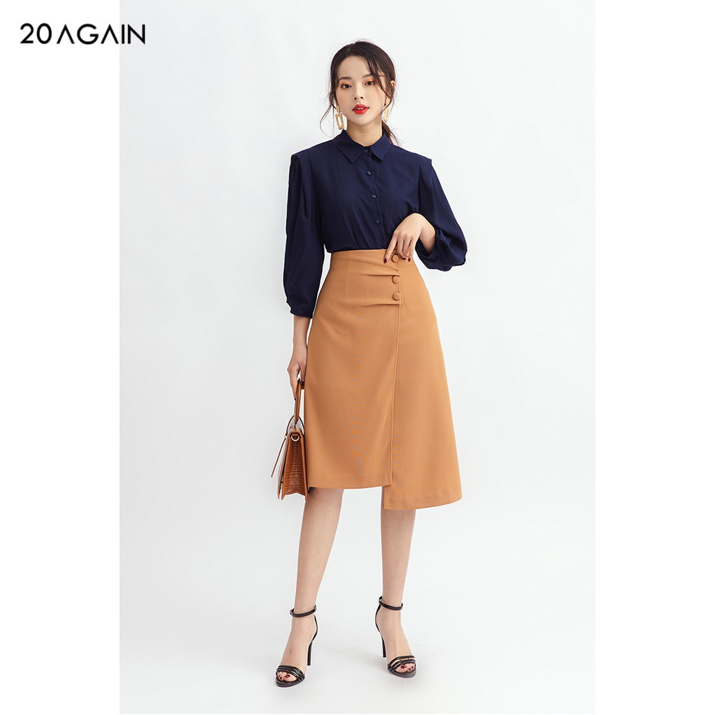 Chân váy nữ midi 92WEAR đủ màu, đủ size, thanh lịch sang trọng JDA0943 | BigBuy360 - bigbuy360.vn