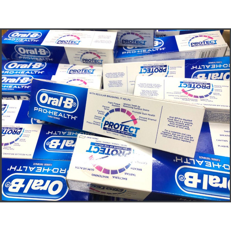 Kem đánh răng Oral-B Pro Health Clean Mint Toothpaste 190gr