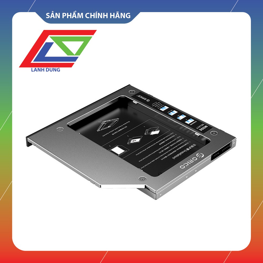 Khay chuyển đổi khe DVD độ dày 9.5” Thành ổ SSD (Caddy bay) ORICO M95SS | BigBuy360 - bigbuy360.vn