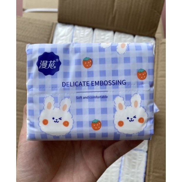 Giấy Ăn Thỏ Trắng Siêu Dai Siêu Mịn - Nội Địa Trung