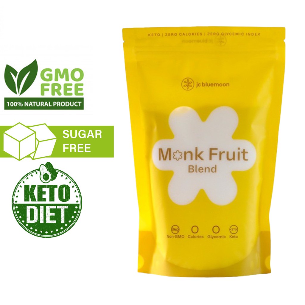 Keto Đường ăn kiêng La Hán Quả JC BLUEMOON Monkfruit Classic Blend 500G