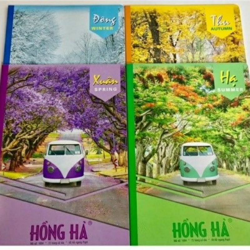10 quyển vở kẻ ngang 72 trang hh
