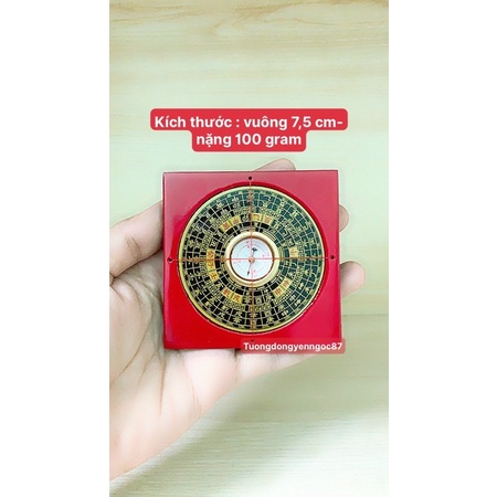 La bàn phong thủy 7,5 cm