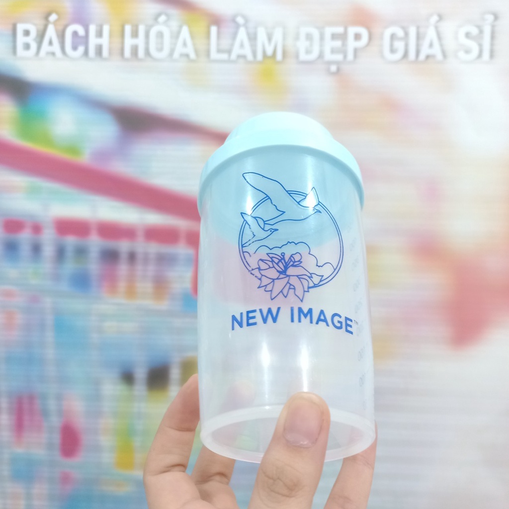 Bình lắc pha sữa non ALPHA LIPID New Image có vạch chia ml