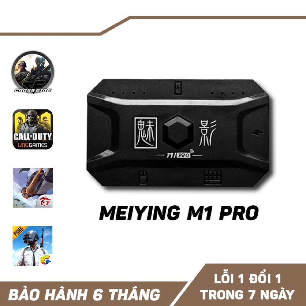 MEIYING M1 PRO - Bộ chuyển đổi chơi game PUBG Mobile, Free Fire, COD giá rẻ tốt nhất hỗ trợ chip MediaTek