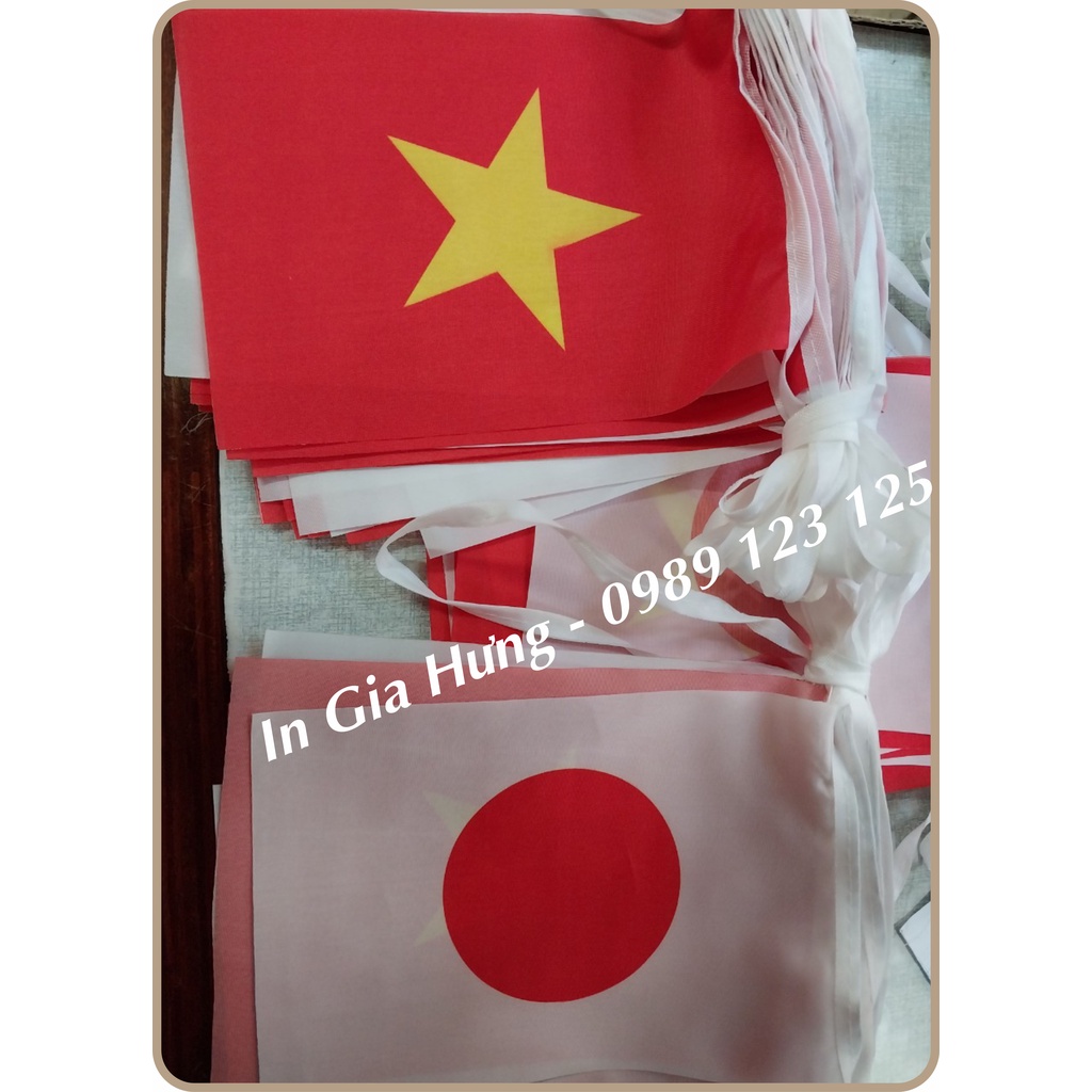 Cờ Dây Việt Nam - Nhật Bản