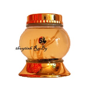 BÌNH NGÂM RƯỢU SÂM THỦY TINH 900 ML - BÌNH SÂM