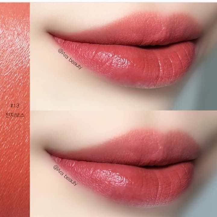 Son kem lì Bbia Last Velvet Lip Tint Màu 13 Serious Boss (Cam Đất) Chính hãng