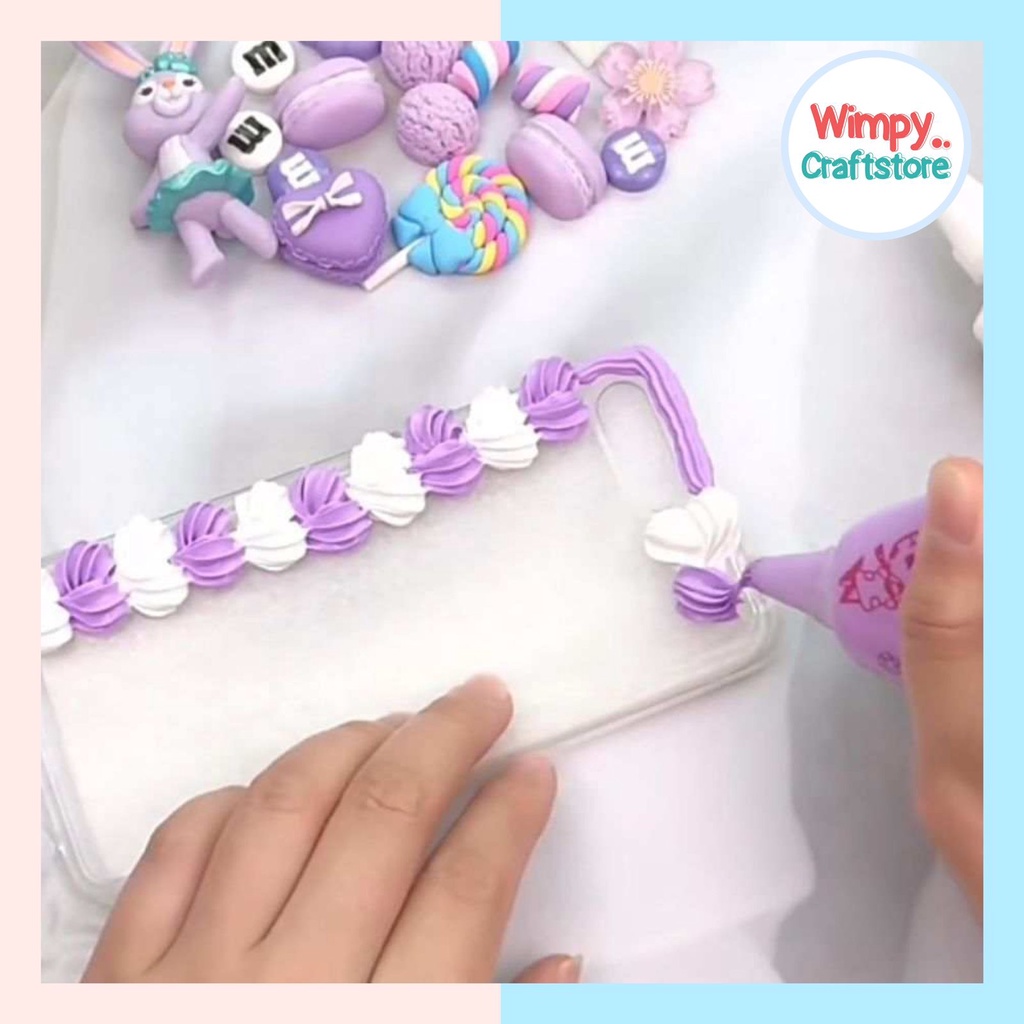 Kem Đất Sét Lỏng Giả Trang Trí