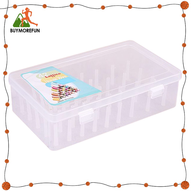 Hộp đựng 42 cuộn chỉ may vá sức chứa lớn tiện dụng