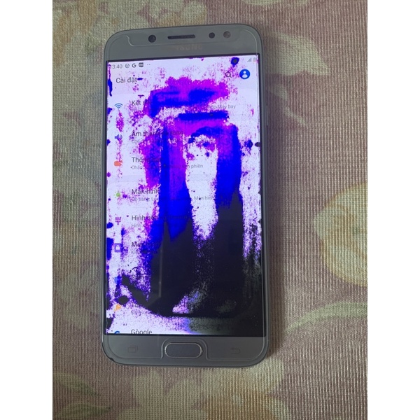 xác điện thoại samsung j7 pro hư màn hình