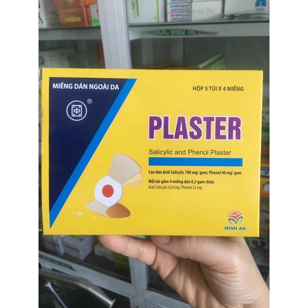 Miếng Dán Mụn Cóc Plaster Mediplantex