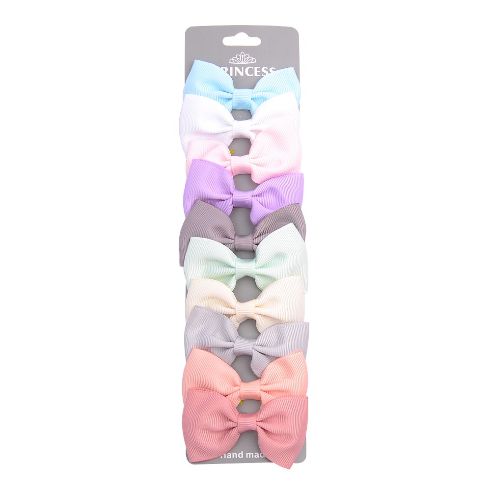 KIDSBOWS Set 10 Kẹp Tóc Nơ Mini Dễ Thương Cho Bé Gái