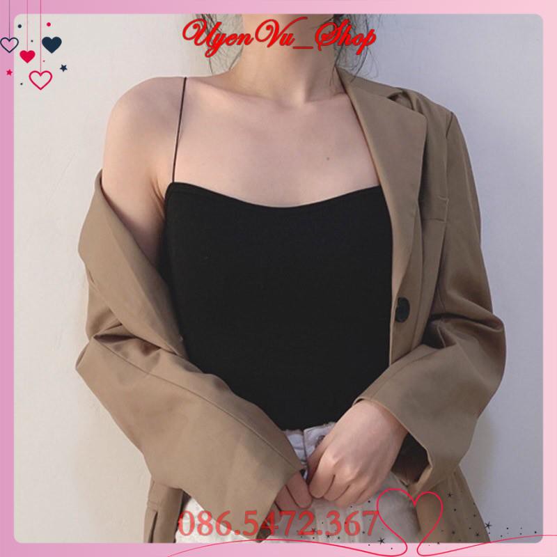 Áo 2 dây Sợi bún cực xinh, áo bra đep [Siêu Sale