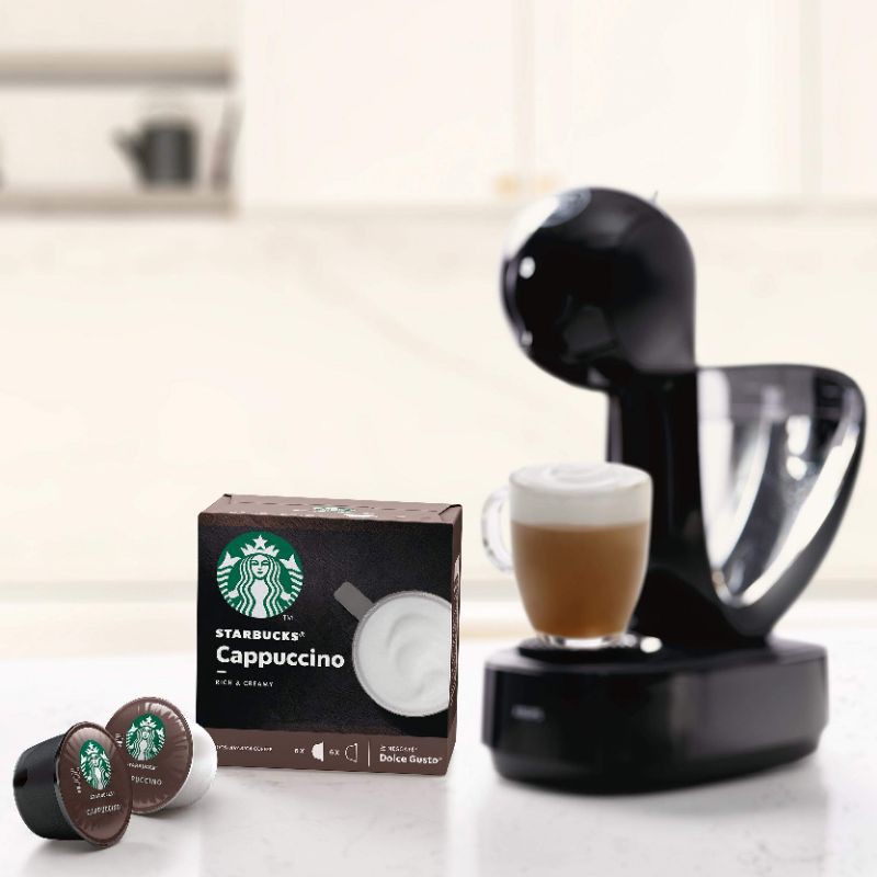 Cà phê viên nén Starbucks Cappuccino cho máy Dolce Gusto (HSD 03/2022)