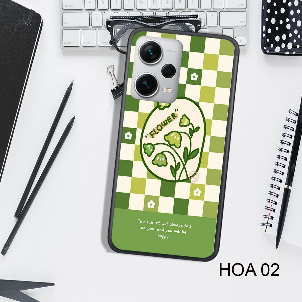 Ốp Lưng  XIAOMI REDMI NOTE 11S/11 4G - NOTE 11 5G - NOTE 11 PRO - NOTE 12 4G/5G - NOTE 12 PRO, In Hình HOA, Màu Sắc ĐẸP
