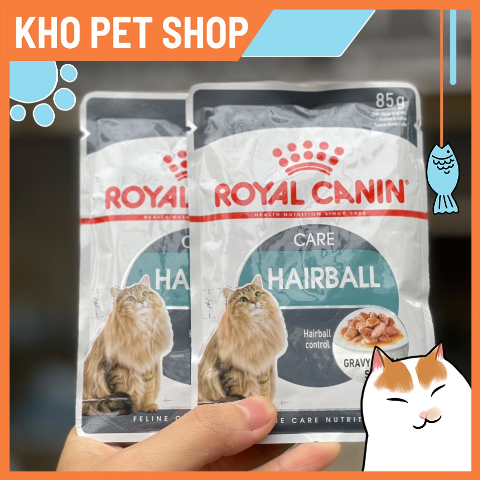 Pate Canin cho mèo Hairball Care